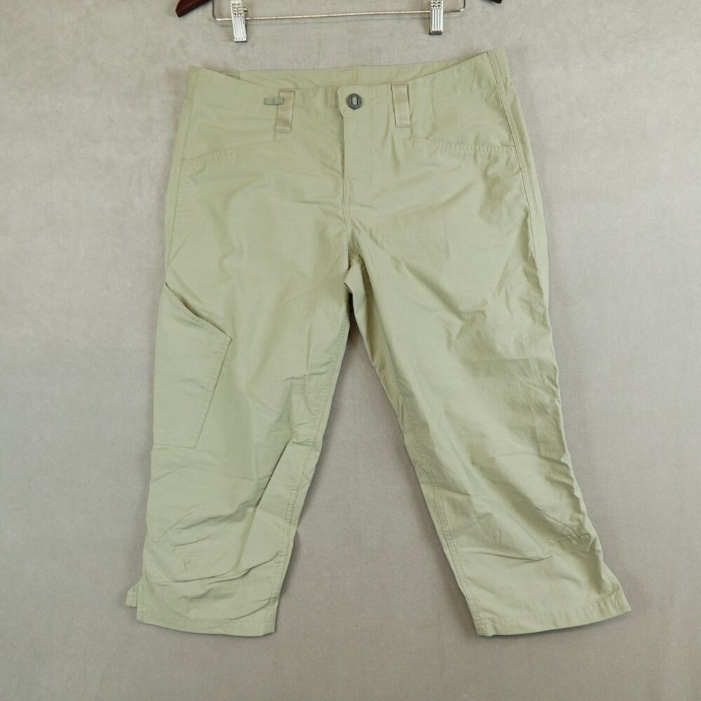 Patagonia Venga Rock Capris Womens Size 10 Beige STY83096